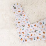 Nursery- Adult Bamboo Terry Footed Pajamas