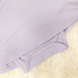 Periwinkle Dress- Adult Waffle Bamboo Onesie