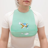 Airplane- Adult Silicone Bib
