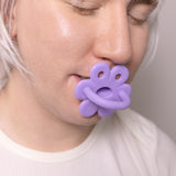 Purple- Adult Silicone Flower Pacifier