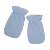 Baby Blue- Adult Bamboo Padded Mittens