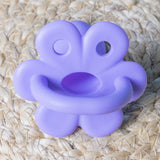 Purple- Adult Silicone Flower Pacifier