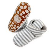 Grey Stripe- Adult Booties