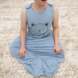 Blue Bear- Adult Bamboo Sleep Sack