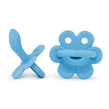 Blue- Adult Silicone Flower Pacifier