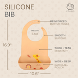 Airplane- Adult Silicone Bib
