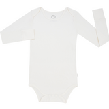 Snow- Adult Waffle Bamboo Onesie