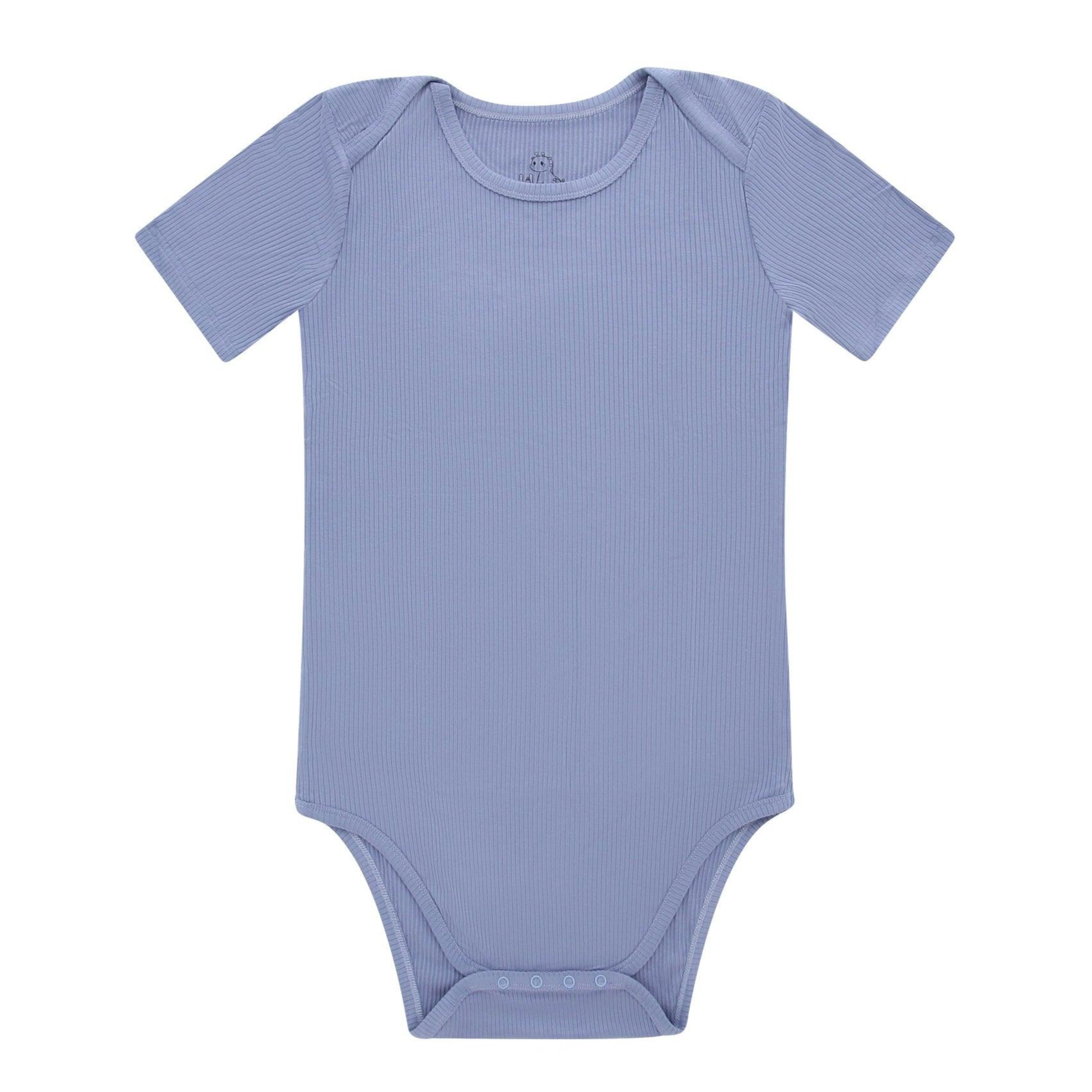 Vista Blue- Adult Ribbed Onesie - Lil Comforts