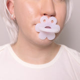 Translucent- Adult Silicone Flower Pacifier