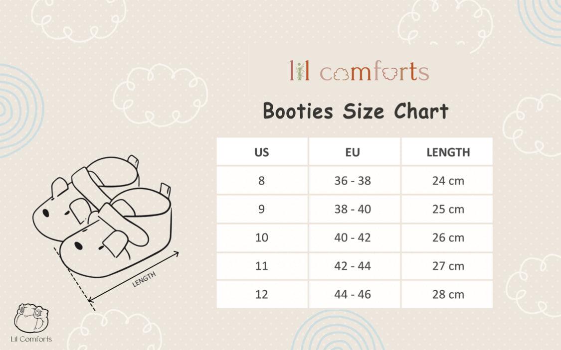 Bear- Adult Booties - Lil Comforts