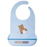Messy Baby- Adult Silicone Bib