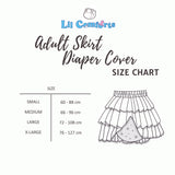 Butterfly- Adult Skirt Diaper Cover