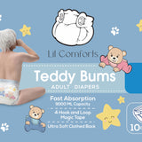 Teddy Bums- Adult Diapers