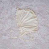White- Adult Bonnet - Lil Comforts