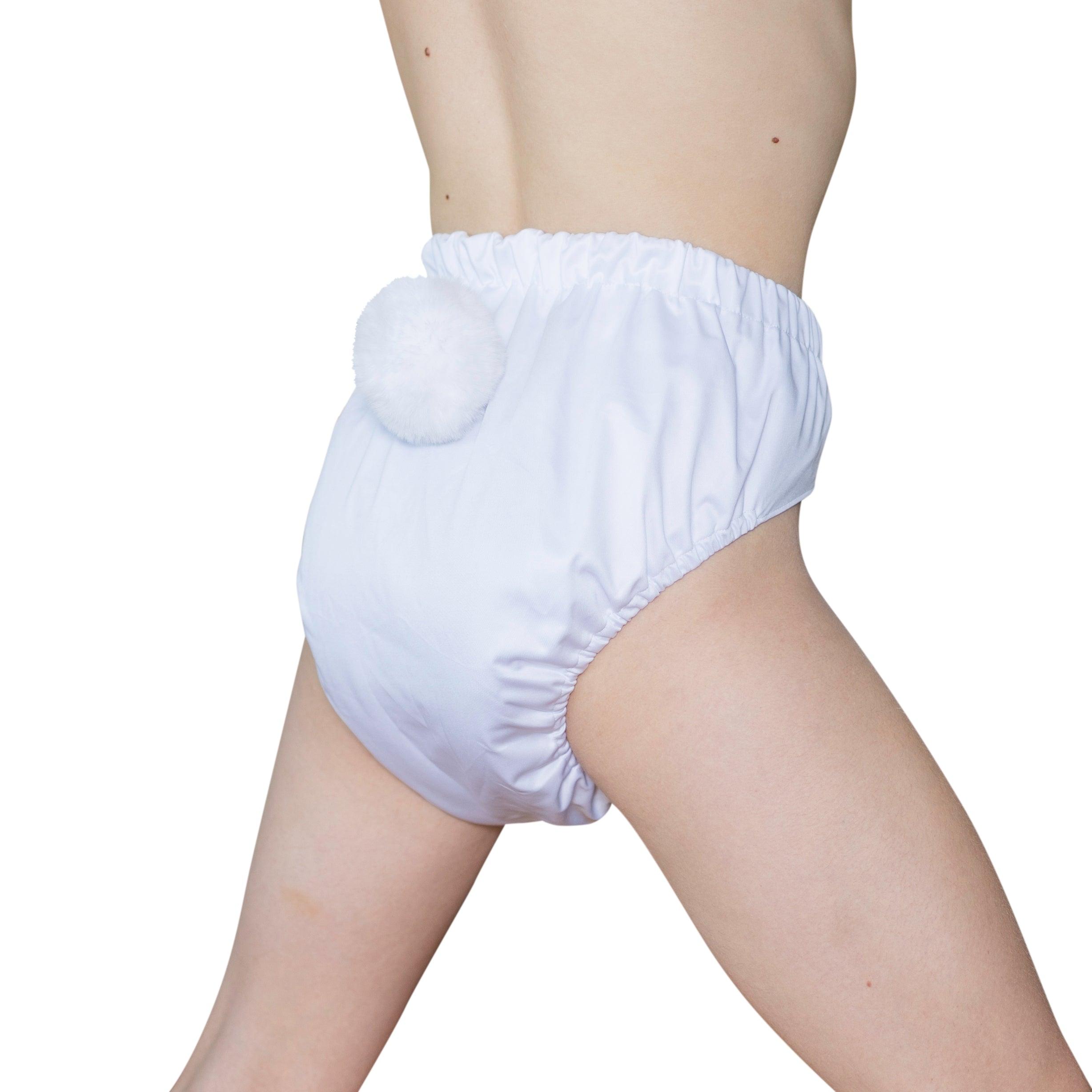 Bunny Tail- Adult Cloth Diaper – Lil Comforts