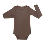 Mocha- Adult Ribbed Onesie - Lil Comforts