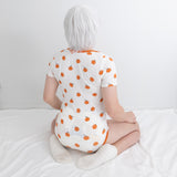 Pumpkins- Adult Ribbed Bamboo Onesie