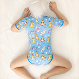Diaper Change- Adult Bamboo Onesie