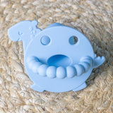Blue- Adult Silicone Dinosaur Pacifier