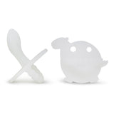 Translucent- Adult Silicone Dinosaur Pacifier