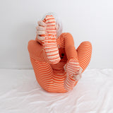 Baby Pumpkin- Adult Bamboo Terry Footed Pajamas