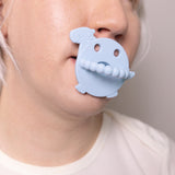Blue- Adult Silicone Dinosaur Pacifier