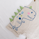 Tiny Stomp- Adult Ribbed Cotton Overalls