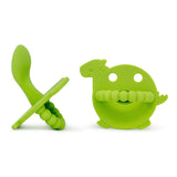 Green- Adult Silicone Dinosaur Pacifier
