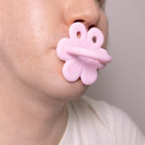 Pink- Adult Silicone Flower Pacifier
