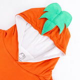 Jack O' Lantern Costume- Adult Padded Bamboo Onesie