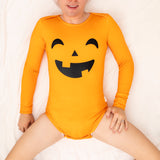 Jack-o'-lantern- Adult Bamboo Terry Onesie