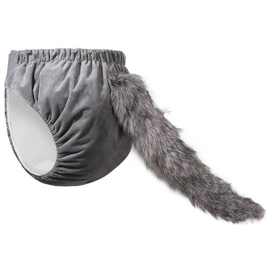 Wolf Tail- Adult Cloth Diaper