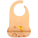 Giraffe- Adult Silicone Bib