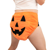Jack-o'-lantern- Adult Pull-On Cloth Diaper