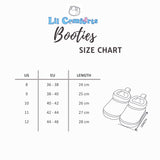 Grey Stripe- Adult Booties