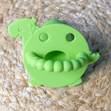 Green- Adult Silicone Dinosaur Pacifier