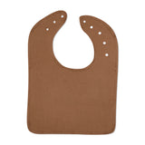 Walnut- Adult Cotton Muslin Bib