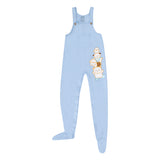 Cuddle Buddies- Adult Terry Cotton Footed Jumper