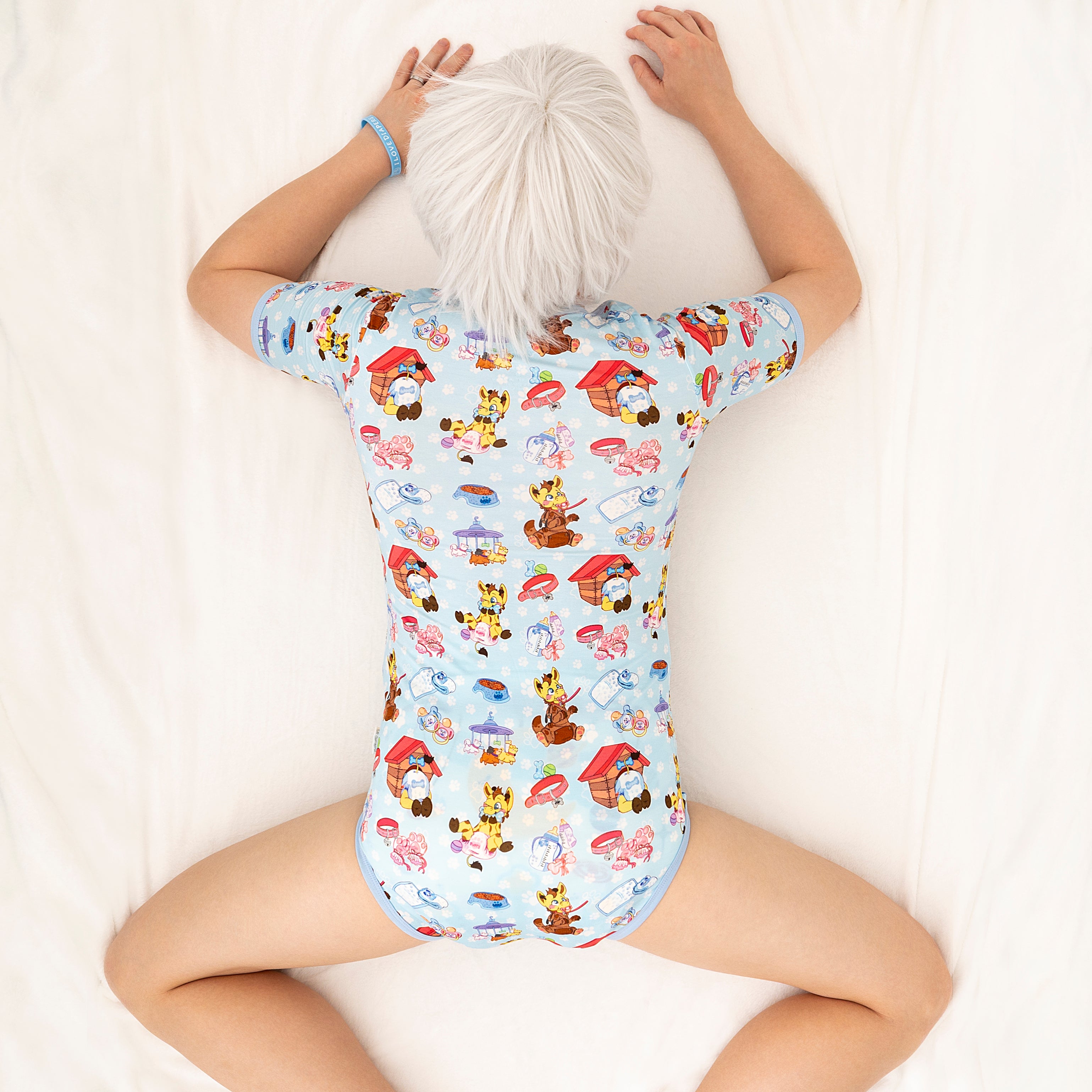 ABDL Pup- Adult Bamboo Onesie
