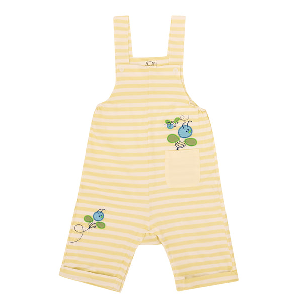 Busy Bee- Adult French Terry Cotton Overalls Romper