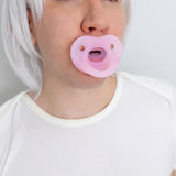 Baby Pink- Adult Orthodontic Silicone Pacifier