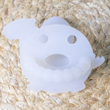 Translucent- Adult Silicone Dinosaur Pacifier