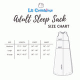 Blue Bear- Adult Bamboo Sleep Sack