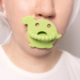 Green- Adult Silicone Dinosaur Pacifier