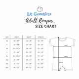 Lil Space- Adult Bamboo Terry Romper