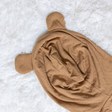 Bear Hood- Adult Ribbed Onesie - Lil Comforts