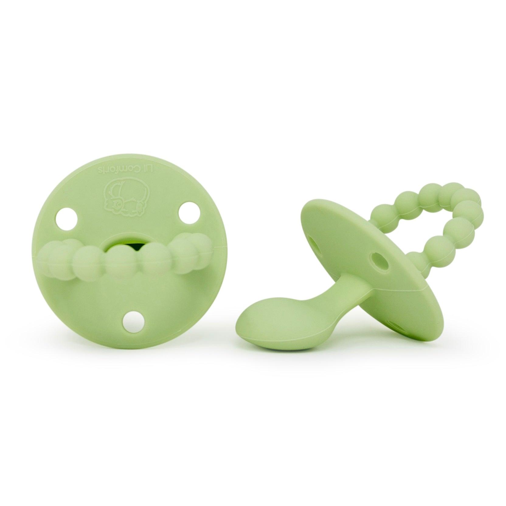 Baby Green- Adult Silicone Pacifier - Lil Comforts