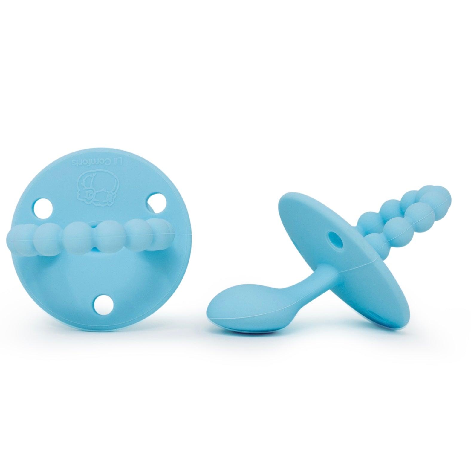 Baby Blue- Adult Silicone Pacifier - Lil Comforts