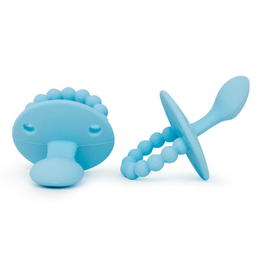 Baby Blue- Adult Silicone Pacifier