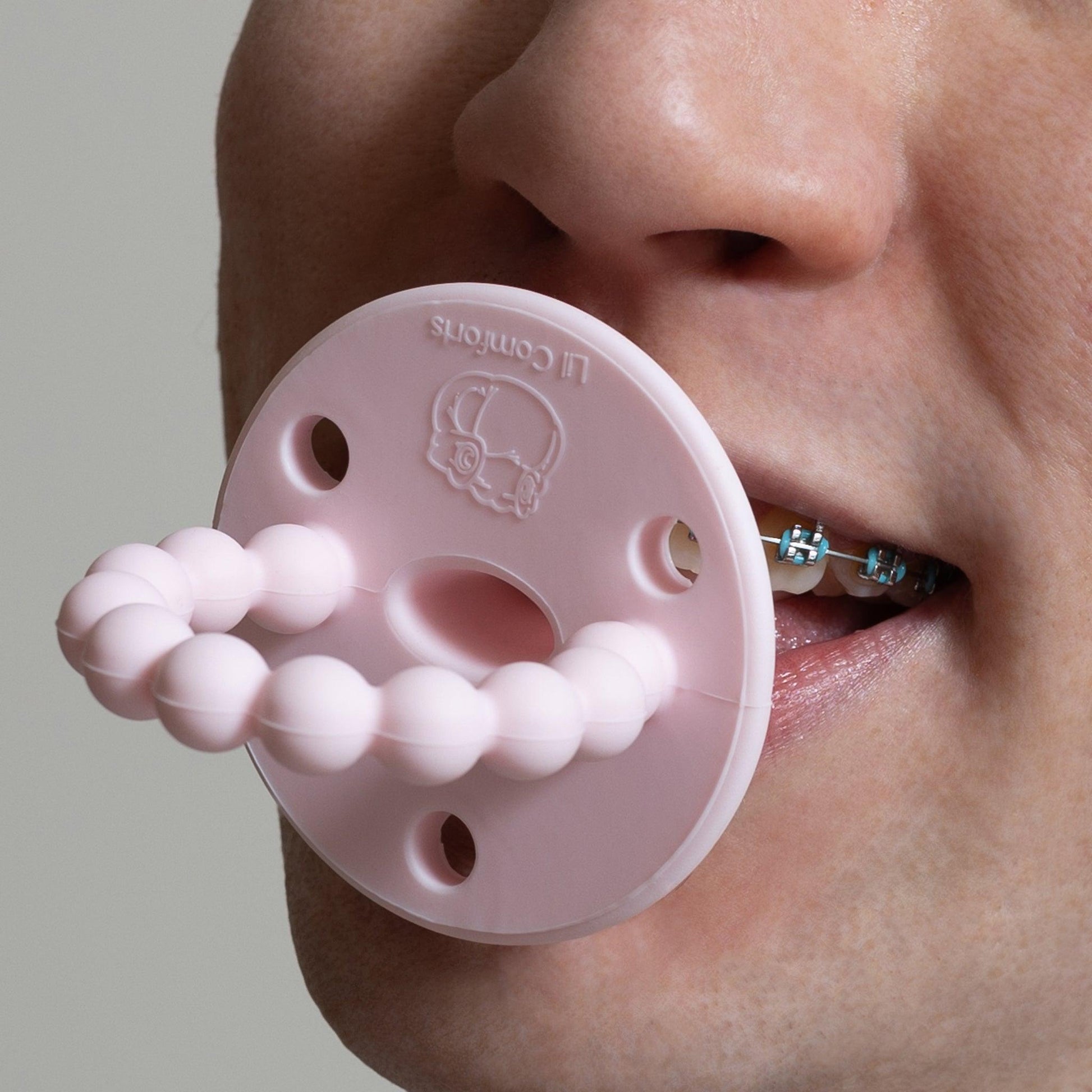 Baby Pink- Adult Silicone Pacifier - Lil Comforts